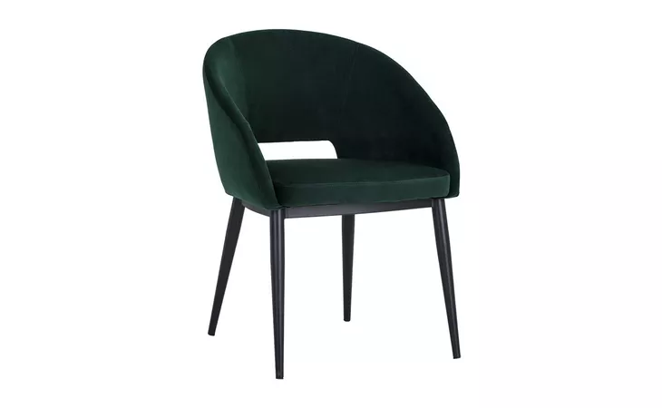 THATCHER THATCHER DINING ARMCHAIR - BLACK - DEEP GREEN SKY SUNPAN  104965