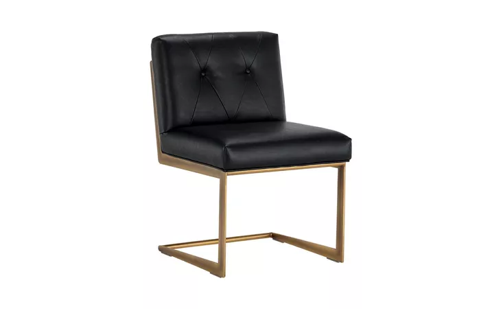 VIRELLES VIRELLES DINING CHAIR - BRAVO BLACK SUNPAN  105161