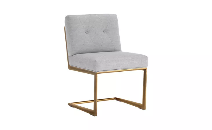 VIRELLES VIRELLES DINING CHAIR - ZENITH SOFT GREY SUNPAN  105160