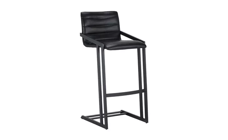 WEBBER WEBBER BARSTOOL - CANTINA BLACK SUNPAN  105066