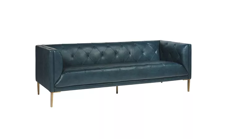 WESTIN WESTIN SOFA - VINTAGE PEACOCK LEATHER SUNPAN FURNITURE  104113