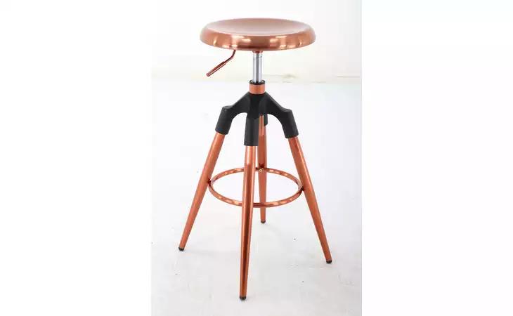 CH-181120-RG ADJUSTABLE HEIGHT STAINLESS STEEL CHAIR,1PCS CTN ROSE GOLD EXACT  CH-181120-RG