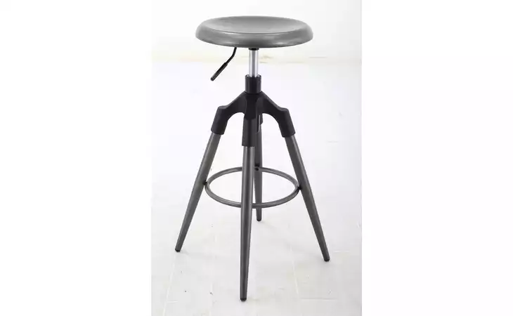 CH-181120-B  ADJUSTABLE HEIGHT STAINLESS STEEL CHAIR,1PCS CTN BRUSH