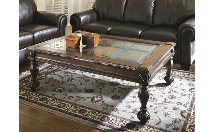 MANTERA RECTANGULAR COFFEE TABLE ASHLEY  T616-1
