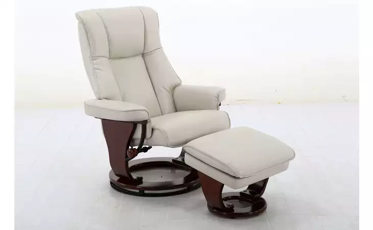 MFD-EC-193001-M  SWIVEL RECLINER TV CHAIR,WOODBASE AND OTTOMAN AVAILABLE IN 3 COLOURS