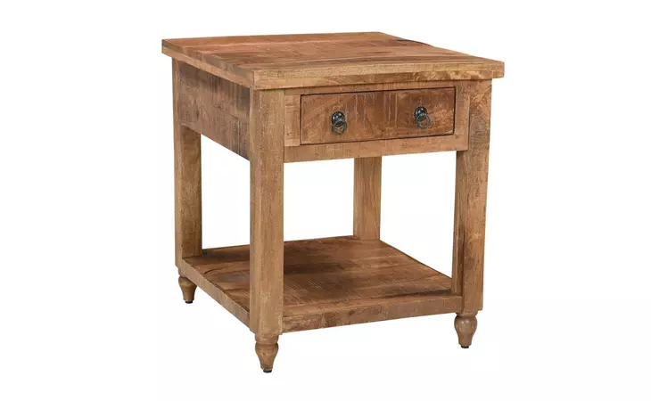 44621  MILLSTONE ONE DRAWER END TABLE