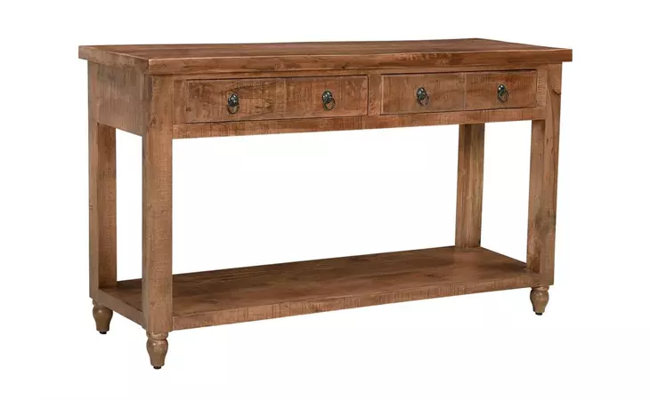 44622  MILLSTONE TWO DRAWER CONSOLE TABLE