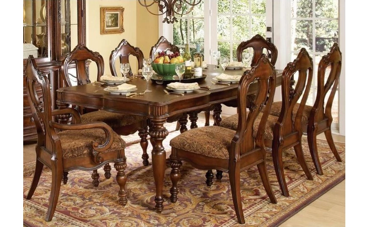 1390-102 LEG DINING TABLE MAZIN  1390-102