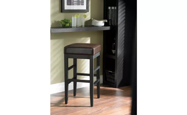 63981M  JACOB COUNTER STOOL - BROWN LEATHER PG.