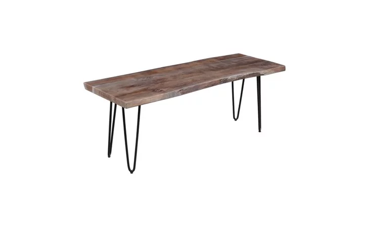 NATURE'S EDGE COLLECTION LIVE EDGE BENCH 48