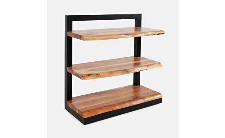 NATURE'S EDGE COLLECTION LIVE EDGE 3 SHELF BOOKCASE NATURE'S EDGE COLLECTION JOFRAN  1986-32