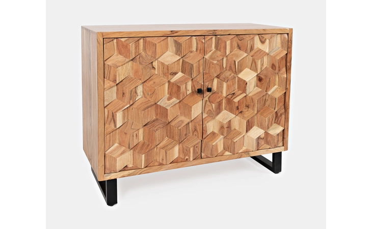 1995-43 GEOMETRIX COLLECTION TWO DOOR ACCENT CABINET GEOMETRIX COLLECTION