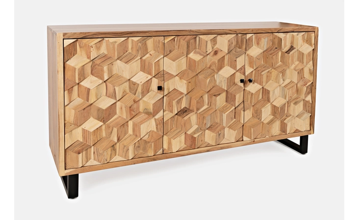 GEOMETRIX COLLECTION THREE DOOR ACCENT CABINET GEOMETRIX COLLECTION JOFRAN  1995-63