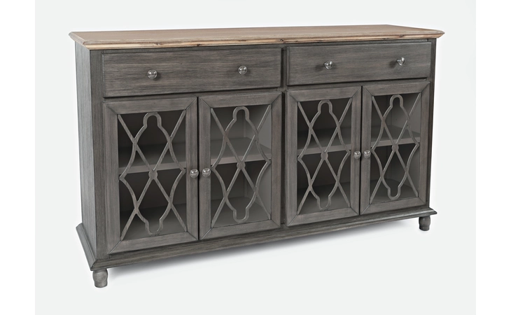 1999-58 AURORA HILLS COLLECTION FOUR DOOR ACCENT CABINET AURORA HILLS COLLECTION