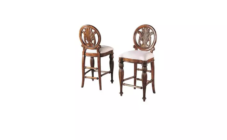 242501 EDWARDIAN BAR STOOL PULASKI  242501