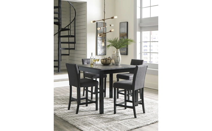 Garvine SQUARE COUNTER TBL SET (5/CN) ASHLEY  D161-223