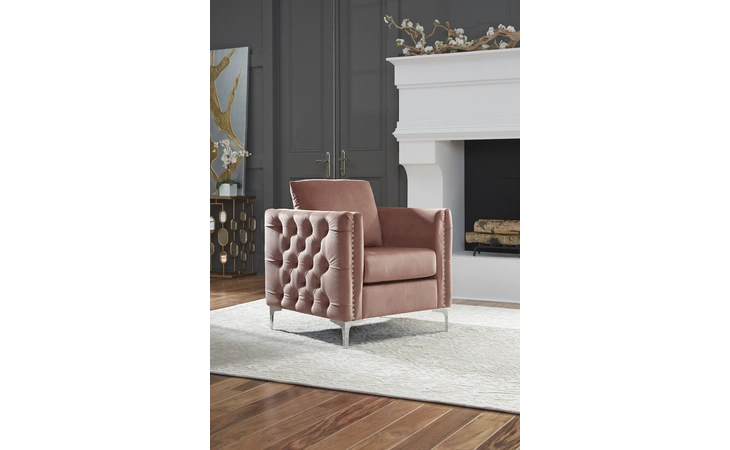 Lizmont ACCENT CHAIR ASHLEY Blush Pink A3000196