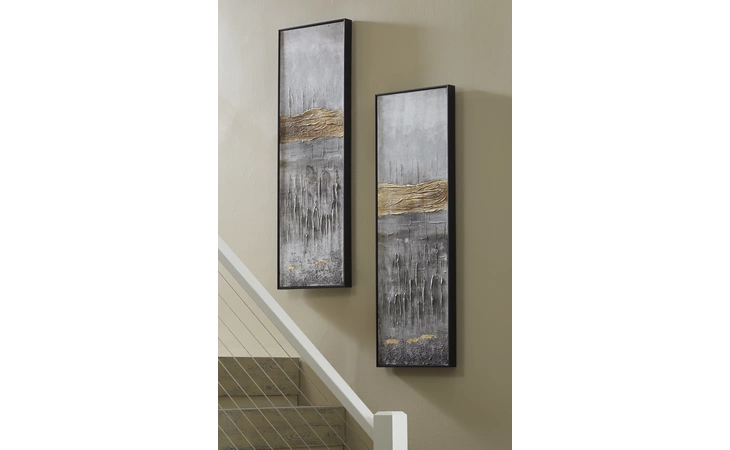 A8000291 Aniyah WALL ART SET (2/CN)