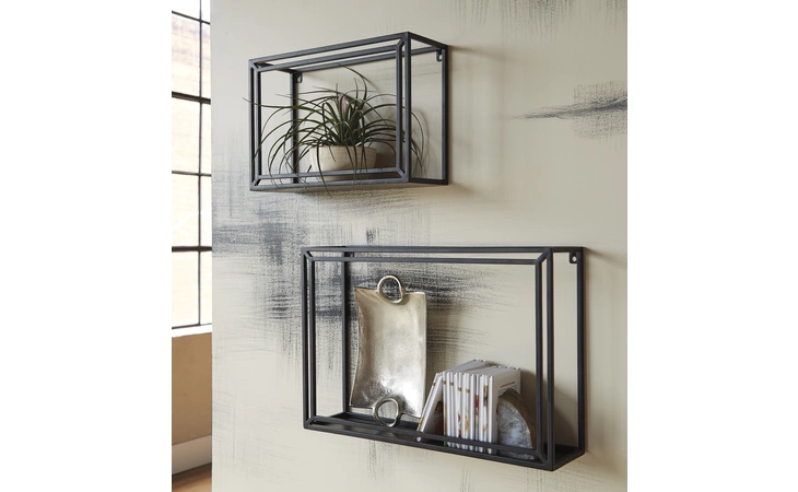 Ehren WALL SHELF SET (2/CN) ASHLEY Wall Shelf Set (2/CN) A8010117