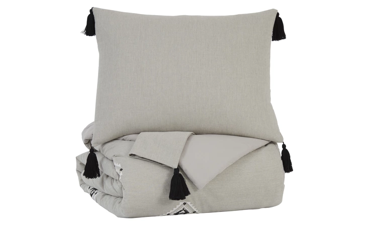 Jawanza QUEEN COMFORTER SET/JAWANZA ASHLEY Queen Comforter Set Q378003Q