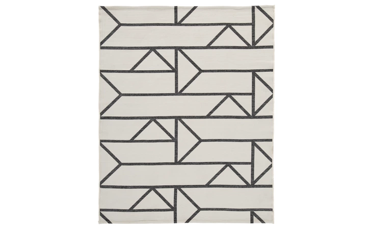 R404361 Derval - Beige/Charcoal LARGE RUG/DERVAL