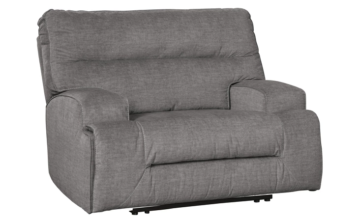 Coombs WIDE SEAT POWER RECLINER ASHLEY Charcoal 4530282
