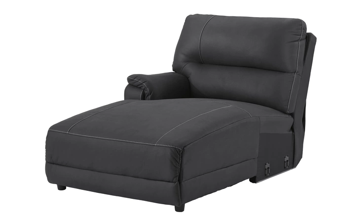 Henefer LAF PWR RECLINING BACK CHAISE ASHLEY FURNITURE Midnight 7860679