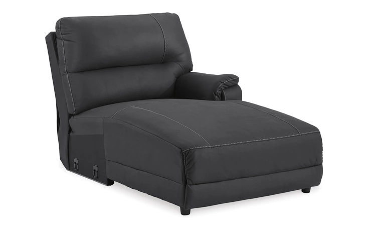 Henefer RAF PWR RECLINING BACK CHAISE ASHLEY FURNITURE Midnight 7860697