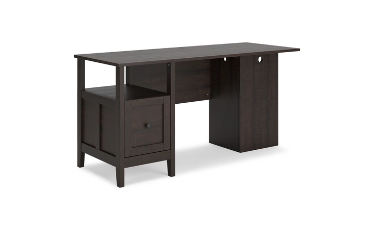 Camiburg HOME OFFICE DESK RETURN ASHLEY Warm Brown H283-34R
