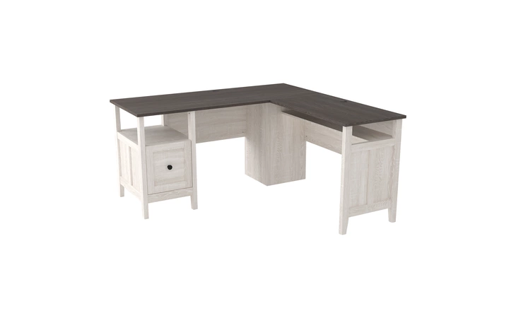 HOME OFFICE DESK ASHLEY Dorrinson Two-tone H287-34