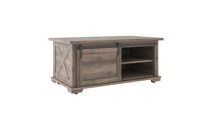 Arlenbry RECTANGULAR COFFEE TABLE ASHLEY Gray T275-1