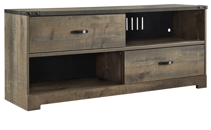 W446-468 Trinell LARGE TV STAND/TRINELL/BROWN