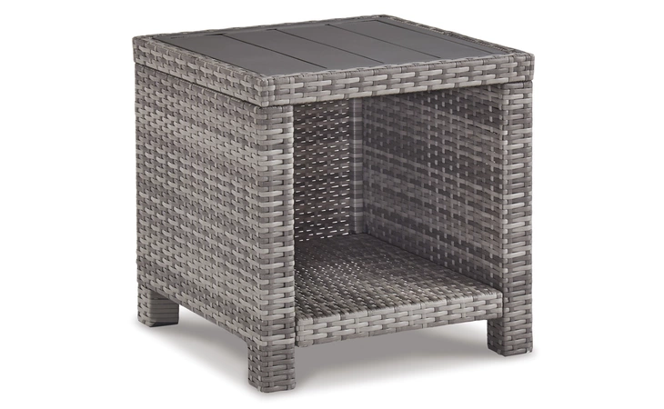 Salem Beach SQUARE END TABLE ASHLEY Gray P440-702