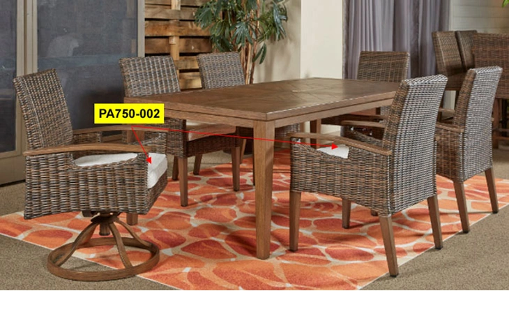 Paradise Trail SEAT CUSHION/PARADISE TRAIL ASHLEY Beige PA750-002