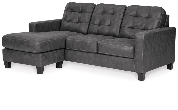 Venaldi SOFA CHAISE ASHLEY Gunmetal 9150118