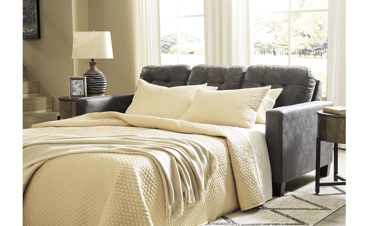 Venaldi SOFA CHAISE QUEEN SLEEPER ASHLEY Gunmetal 9150168