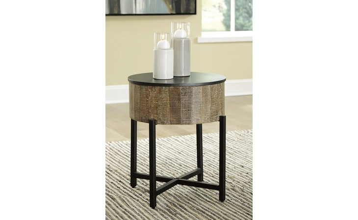 Nashbryn ROUND END TABLE ASHLEY Round End Table T240-6