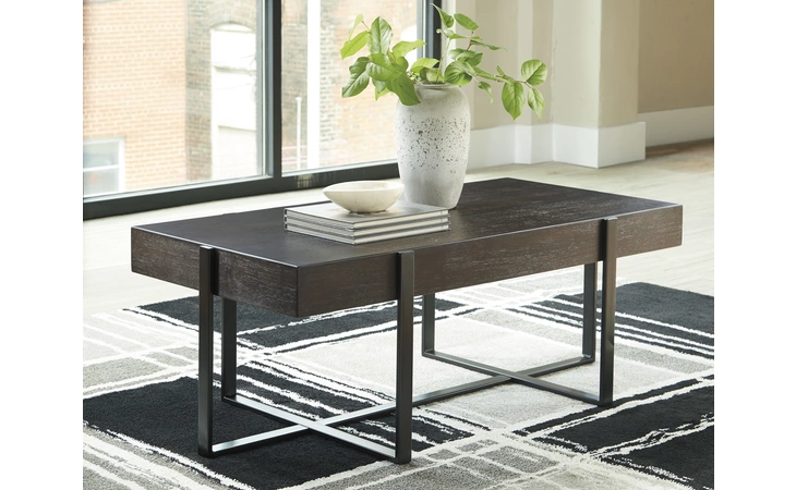 Drewing RECTANGULAR COFFEE TABLE ASHLEY Rectangular Cocktail Table T321-1