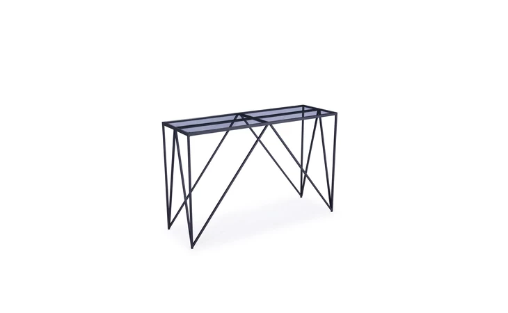 101756  LUXOR CONSOLE TABLE GY-CST-8180 MATT BLACK POWDER COATED  GY-CST-8180