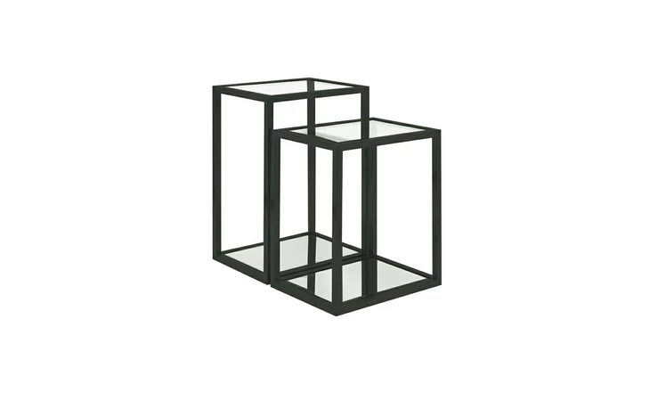 101901 MULTI-LEVEL BLACK END TABLE GSS-ET-8166BK XCELLA  101901