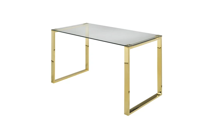 100653  DAVID DESK - GOLD  GY-DE-10912G