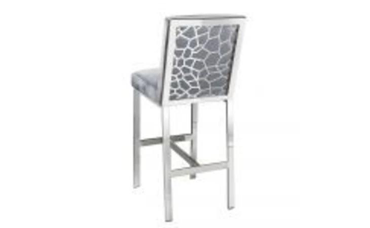 100974  WELLINGTON COUNTER STOOL - E-GREY E-GREY GY-COU-7982