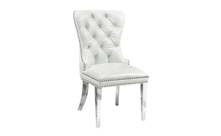 101552 EUPHORIA CHAIR - STEEL LEGS WHITE GY-1029SS XCELLA  101552