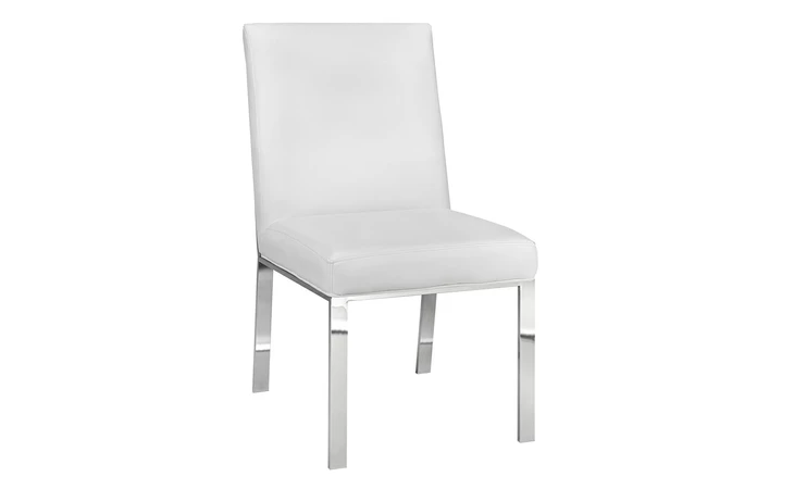 WELLINGTON DINING CHAIR WHITE LEATHERETTE GY-DC-7982 XCELLA 100865  100865