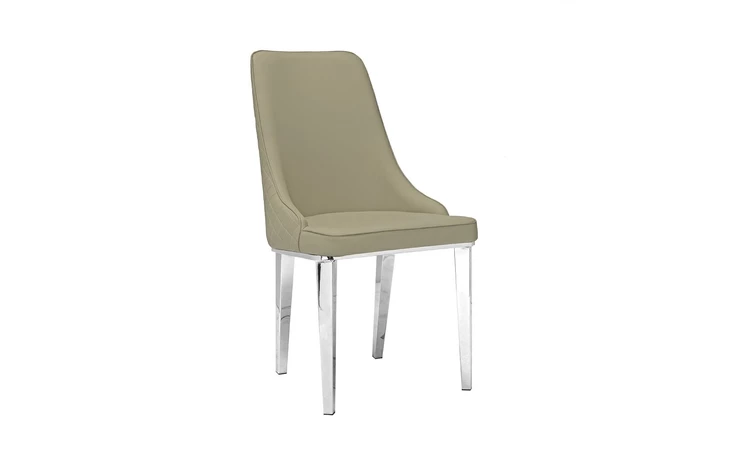 101776 BAUDELAIRE - TAUPE L GY-DC-8166 TAUPE LEATHERETTE XCELLA  101776