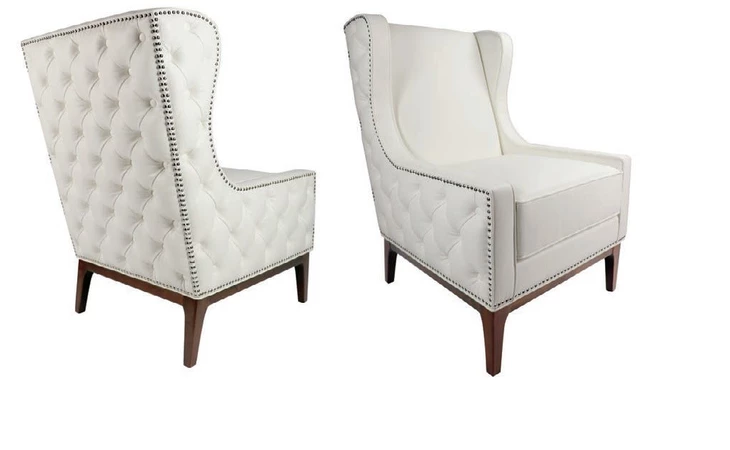 101542 ALEXANDRIA CHAIR GY-AC-8131 WHITE XCELLA  101542