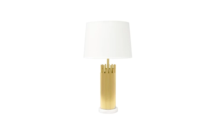 101666  GOLD LAMP GY-3395TL GOLD MABLE BASE 4-5CM