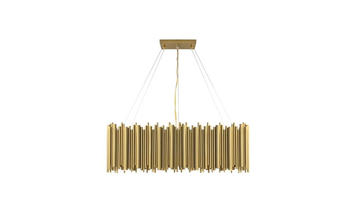 101659 ROMAN MATTE GOLD RECTANGULAR GY-8002B-18L MATTE GOLD XCELLA  101659