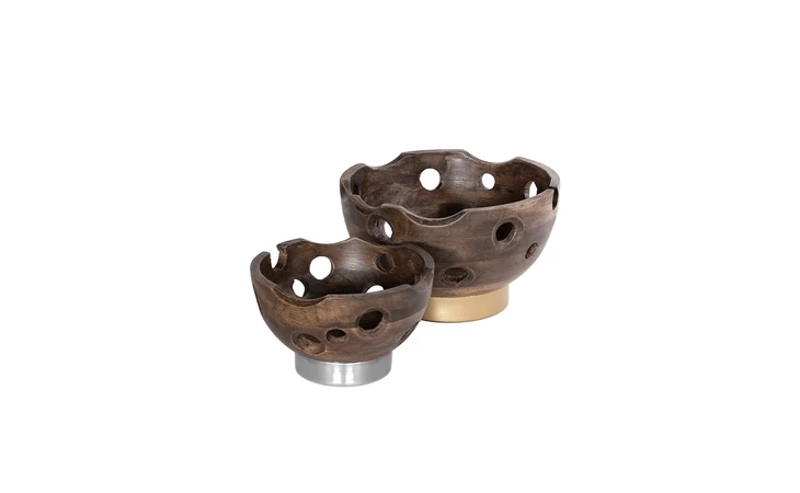 101822 XC-53183 XC-53183 WOOD BOWL SET XCELLA  101822