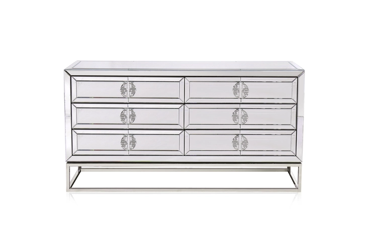 101936 LANGLEY MIRROR SIDEBOARD - 6 DRAWER GY-8218-DRSR XCELLA  101936